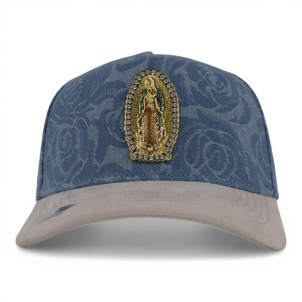 GORRA CAPS FANS GUADALUPE DENIM BLUE/BEIGE