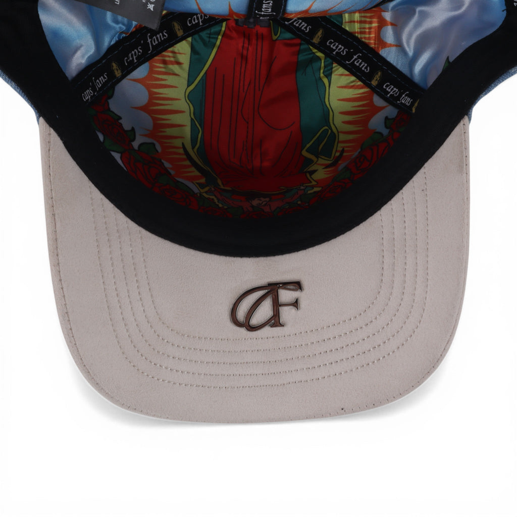 GORRA CAPS FANS GUADALUPE DENIM BLUE/BEIGE