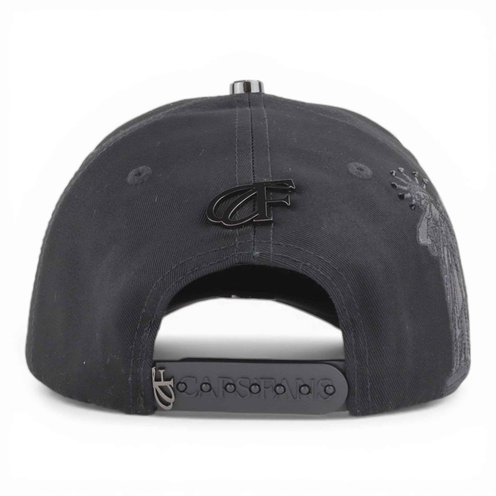 GORRA CAPS FANS NY CRYSTAL TOTAL BLACK