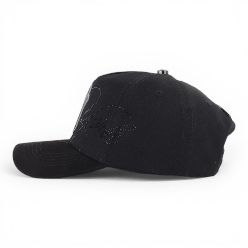 GORRA CAPS FANS NY CRYSTAL TOTAL BLACK