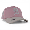GORRA CAPS FANS DETROIT PINK/BEIGE SUEDE