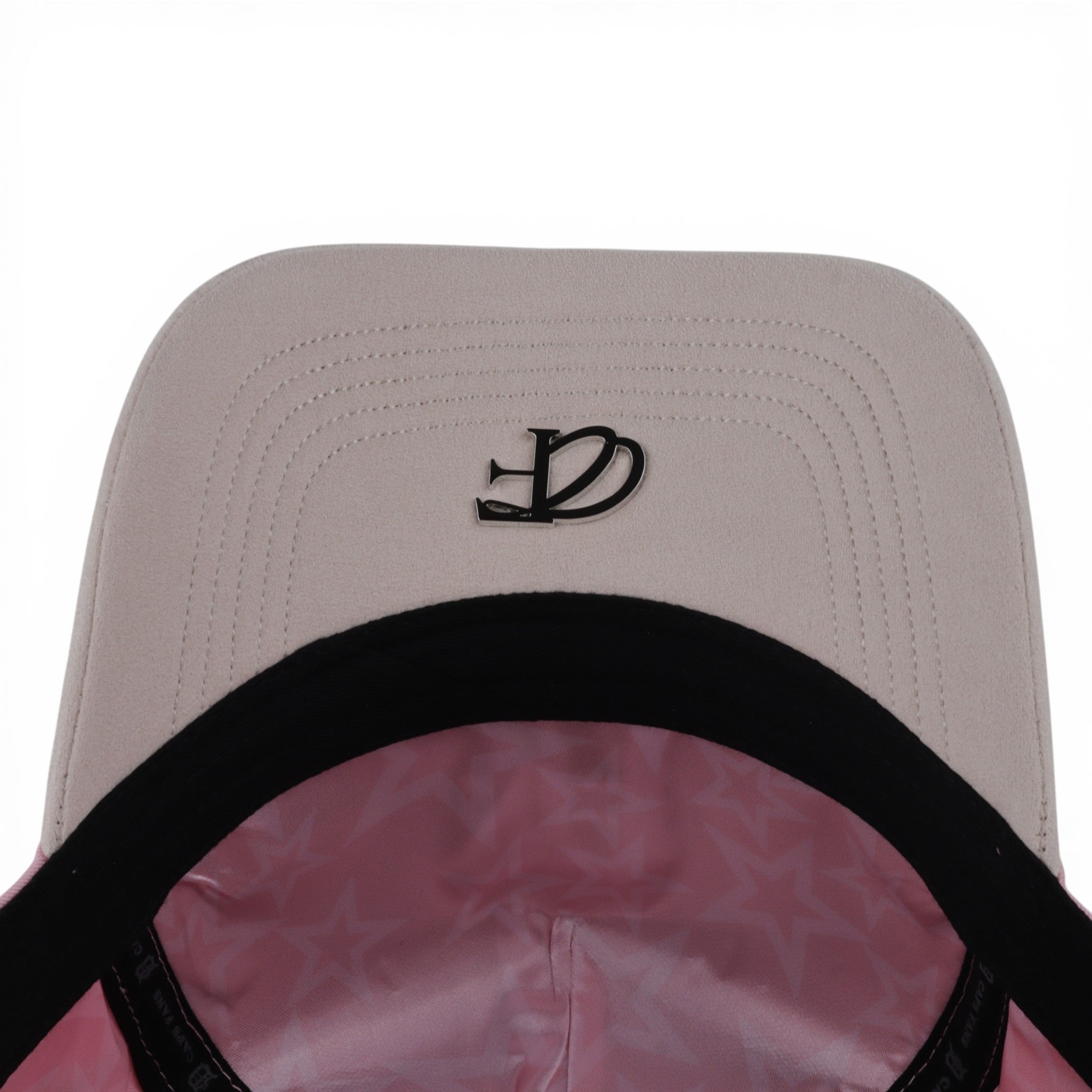 GORRA CAPS FANS DETROIT PINK/BEIGE SUEDE