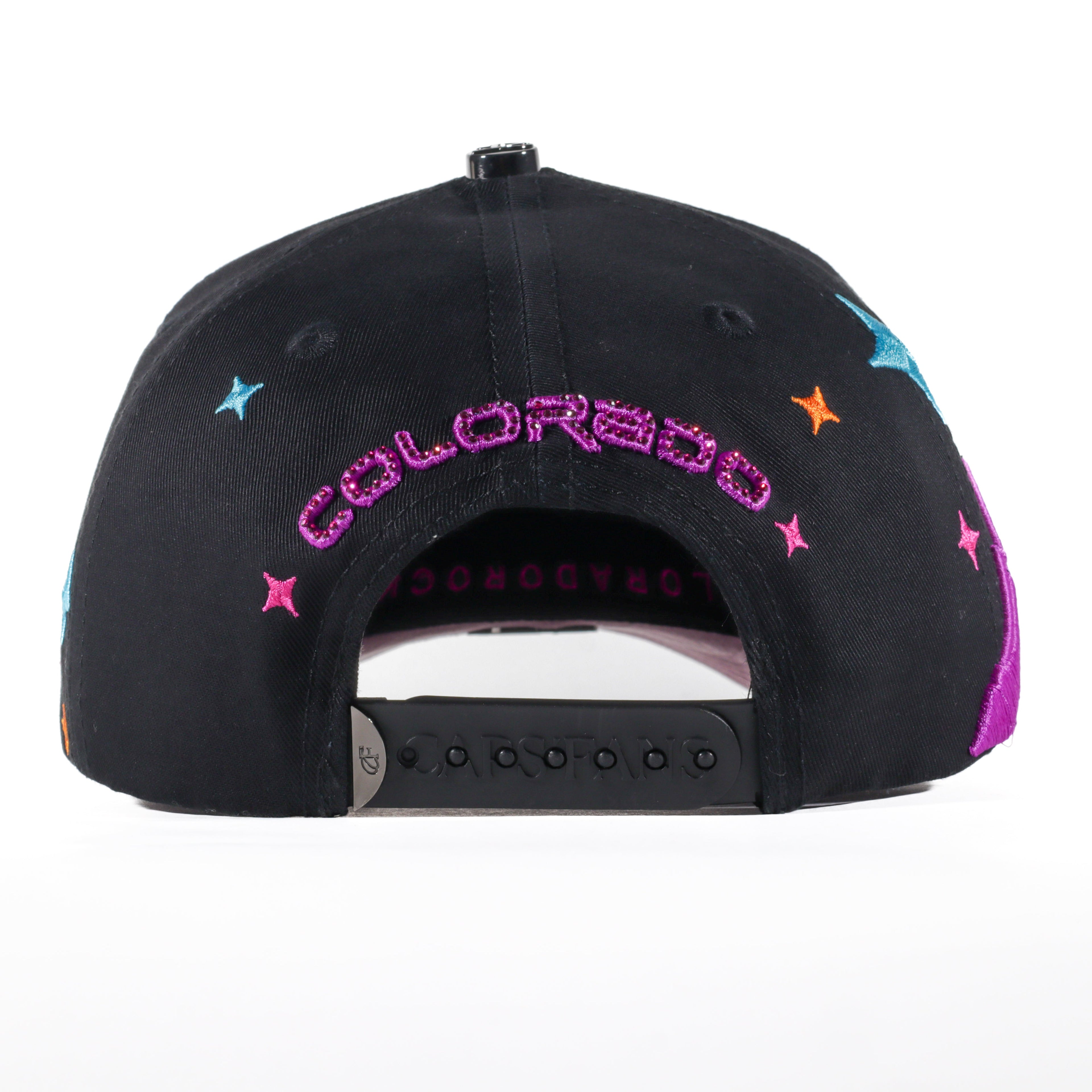 GORRA CAPS FANS COLORADO ROCKIES BLACK/PURPLE