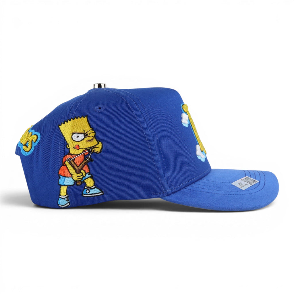 GORRA CAPS FANS BART SIMPSON LA  BLUE ****ADICIONALES