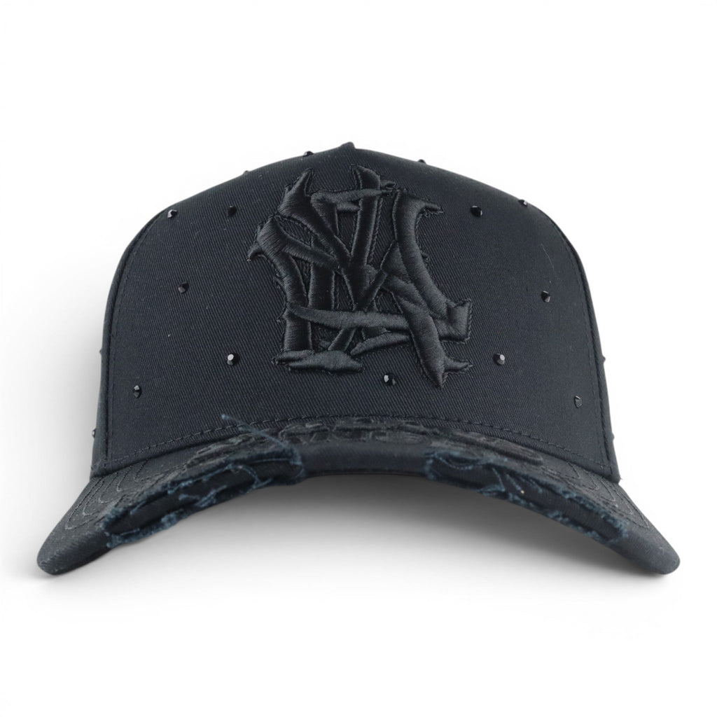 GORRA GALLO FINO BRAND NY X LA CRISTALS BLACK