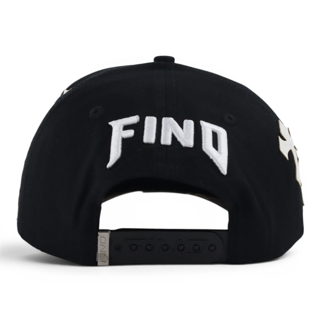 GORRA GALLO FINO BRAND FINO CLUB  LONDON BLACK