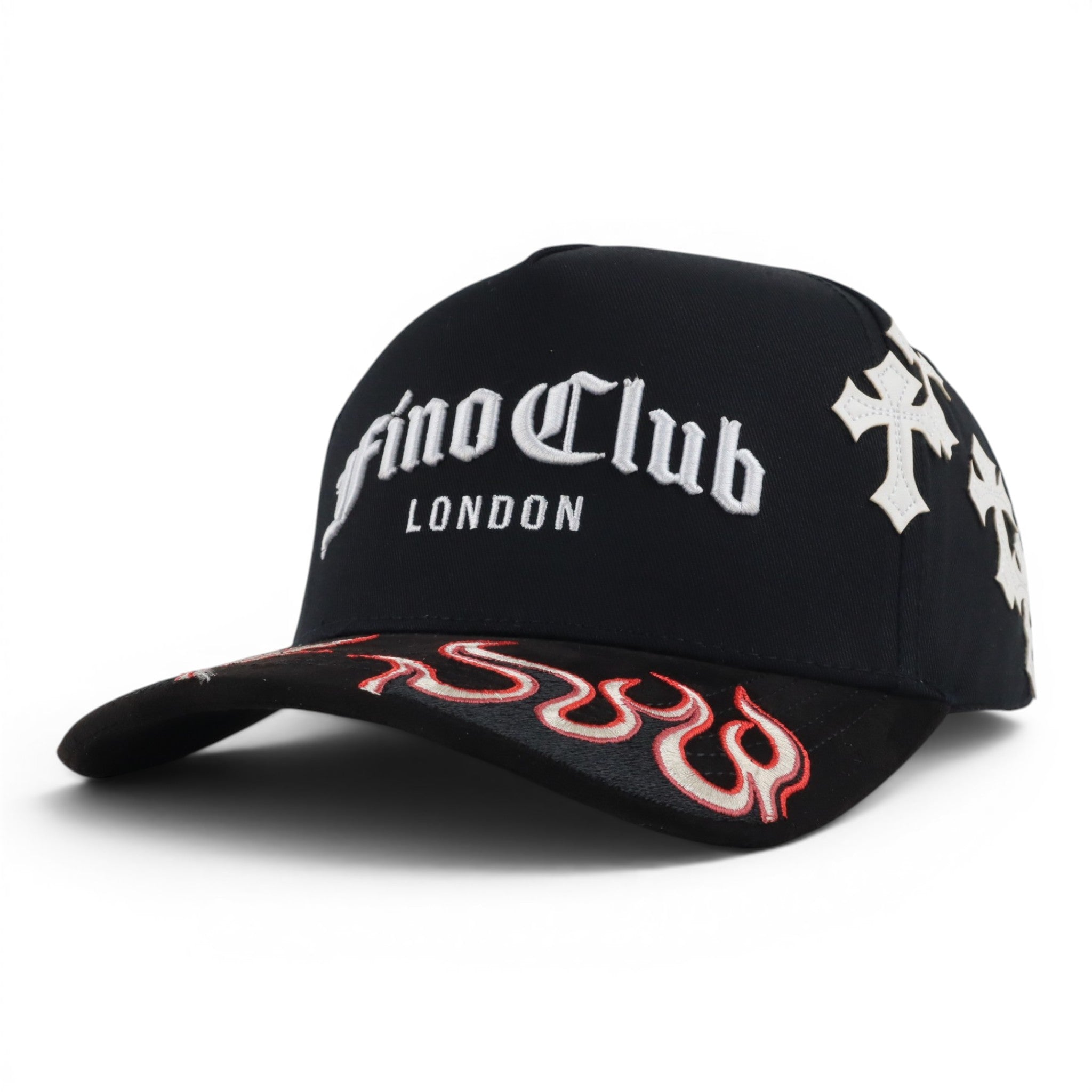 GORRA GALLO FINO BRAND FINO CLUB  LONDON BLACK