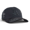 GORRA GALLO FINO BRAND LA EURO CLUB FLAMES BLACK