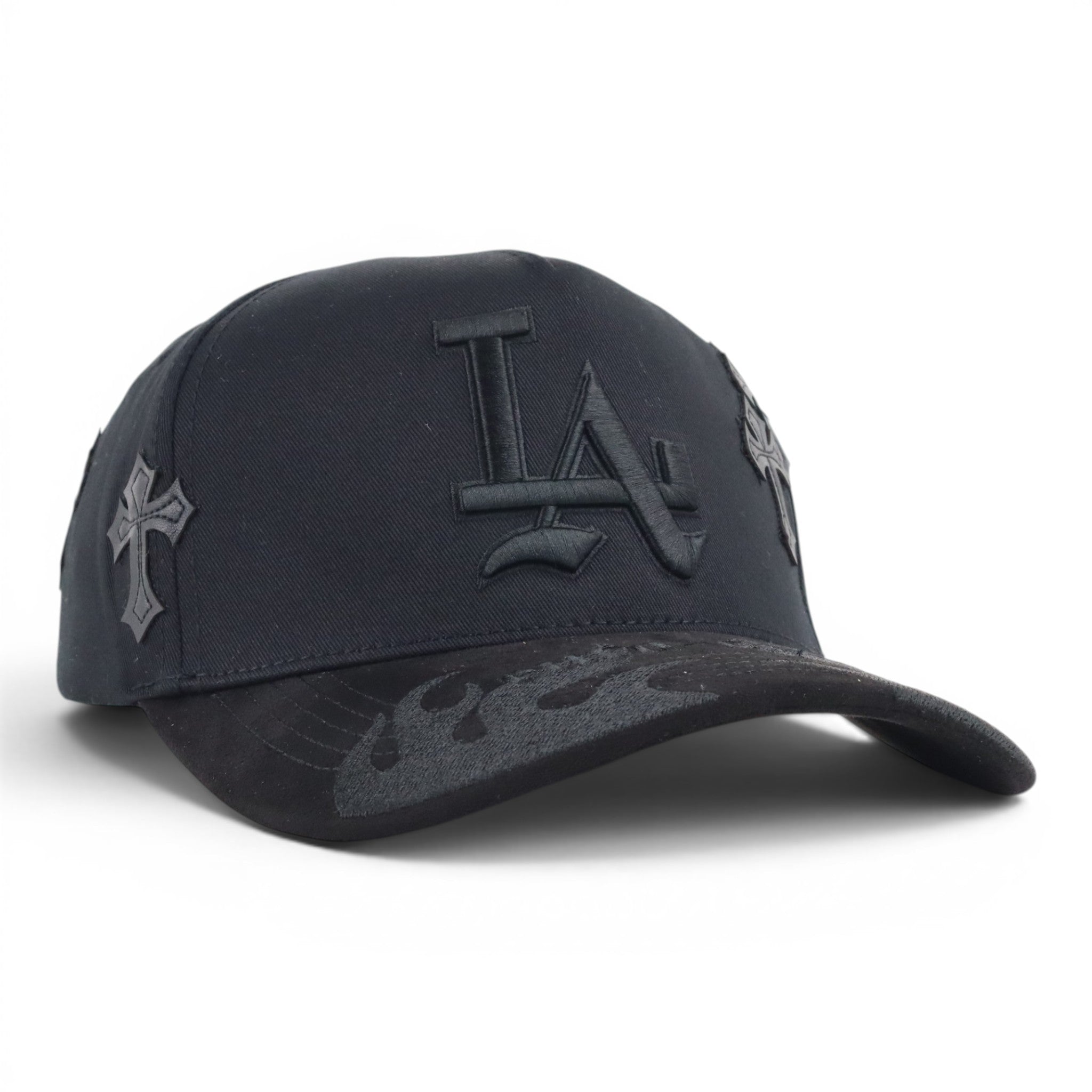 GORRA GALLO FINO BRAND LA EURO CLUB FLAMES BLACK