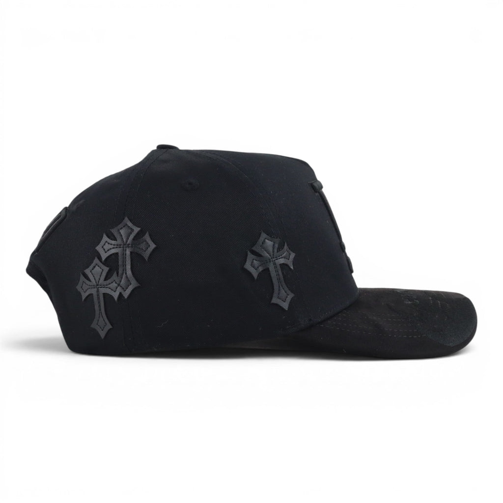GORRA GALLO FINO BRAND LA EURO CLUB FLAMES BLACK