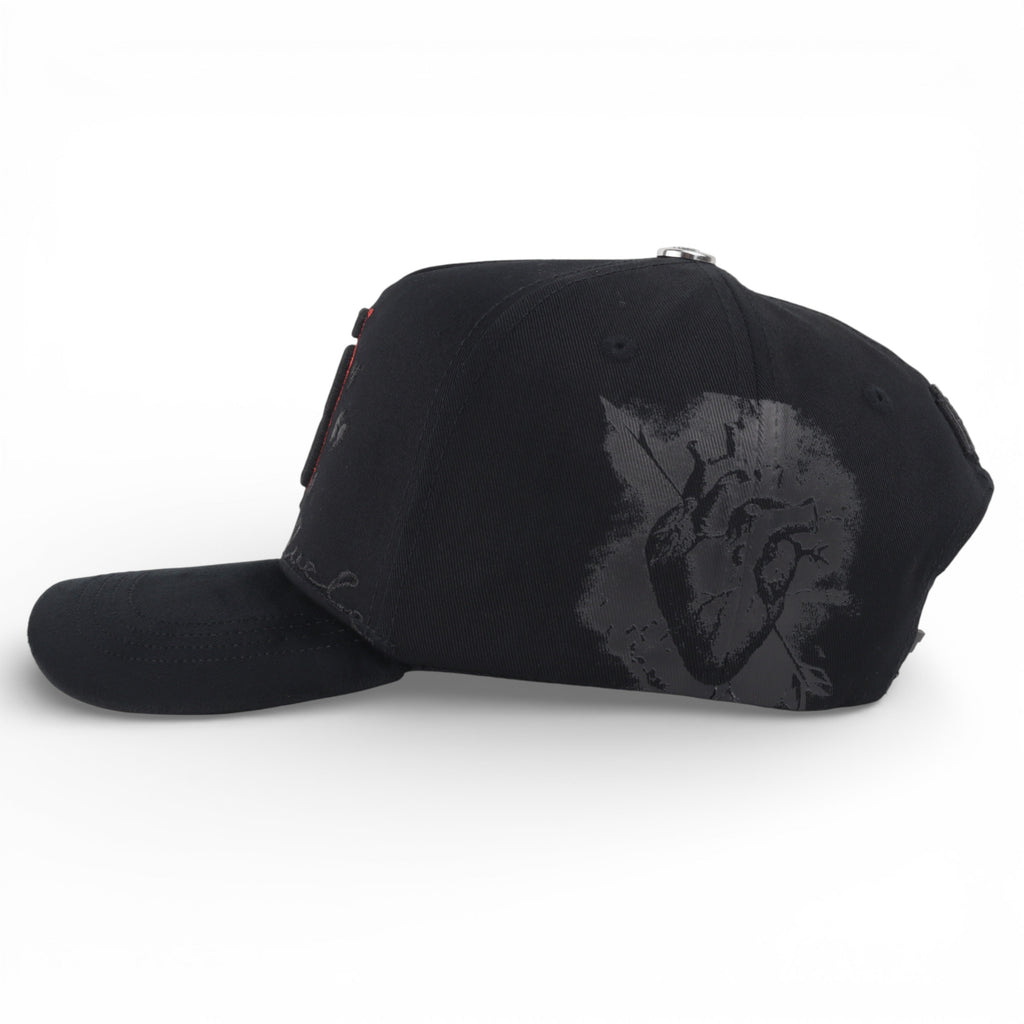 GORRA JJ HATS YSRAEL BARAJAS BLACK