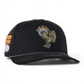 GORRA ITALIENSE GALLO CRYSTAL BLACK
