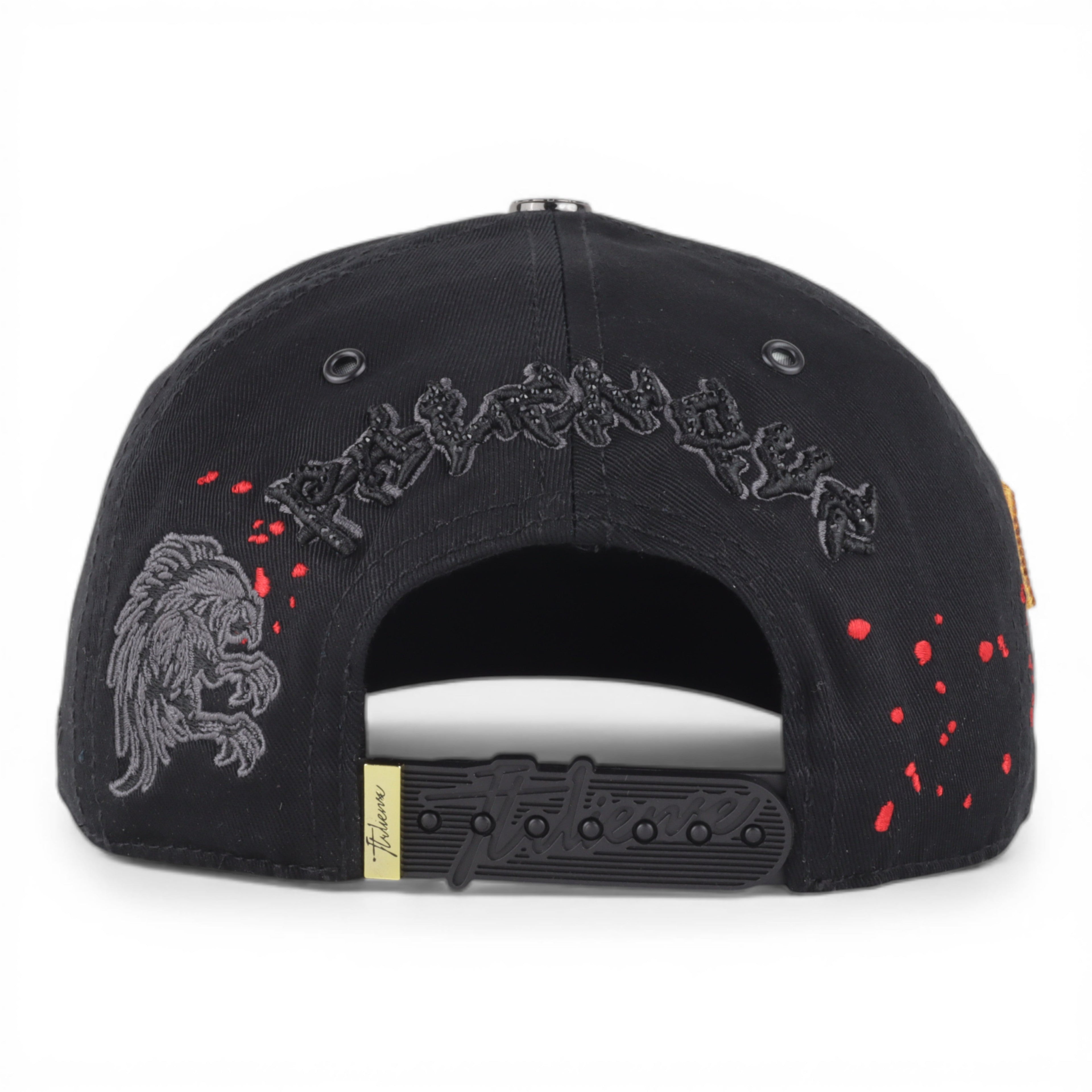 GORRA ITALIENSE GALLO CRYSTAL BLACK
