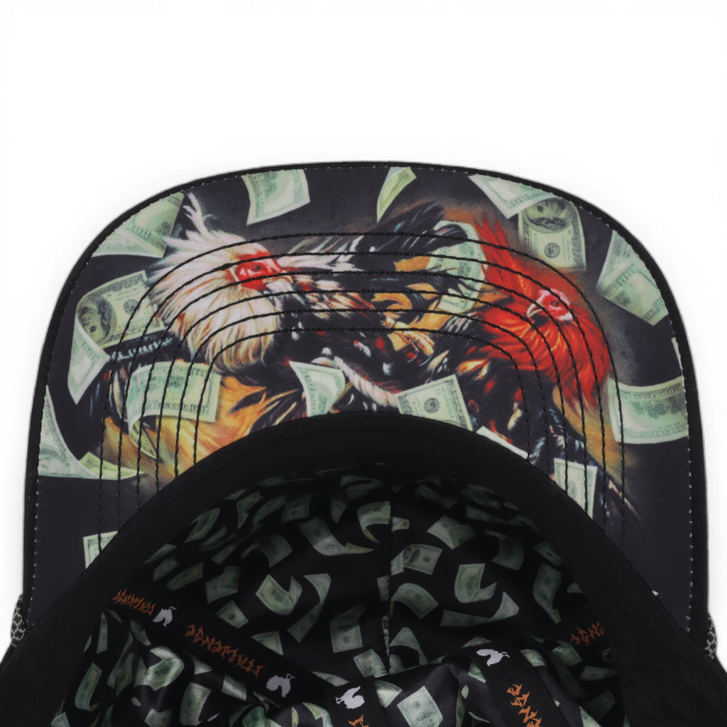 GORRA ITALIENSE GALLO CRYSTAL BLACK