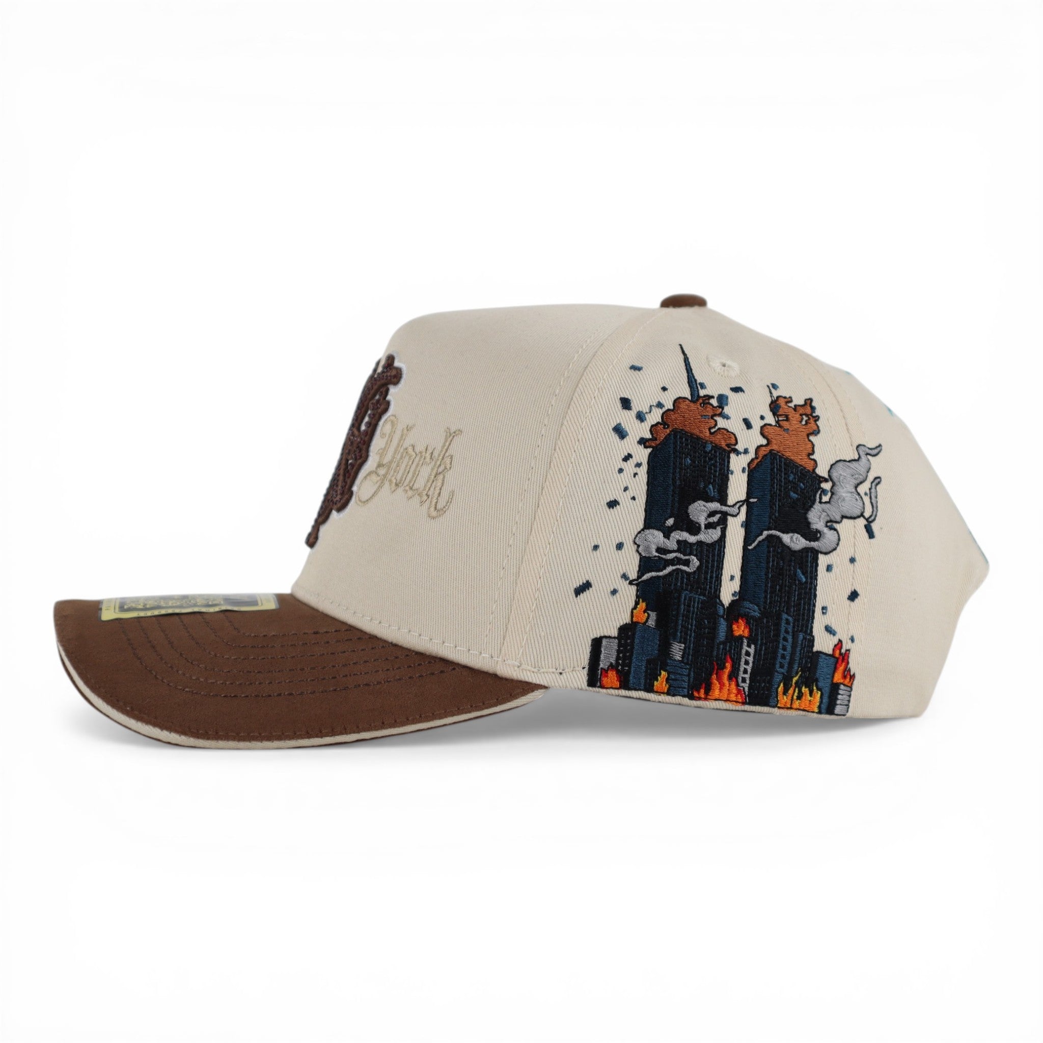GORRA MR. KASH G MR. KASH NYC BROWN BEIGE