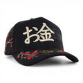 GORRA MR. KASH G MR. KASH FORTUNE BLACK SUEDE