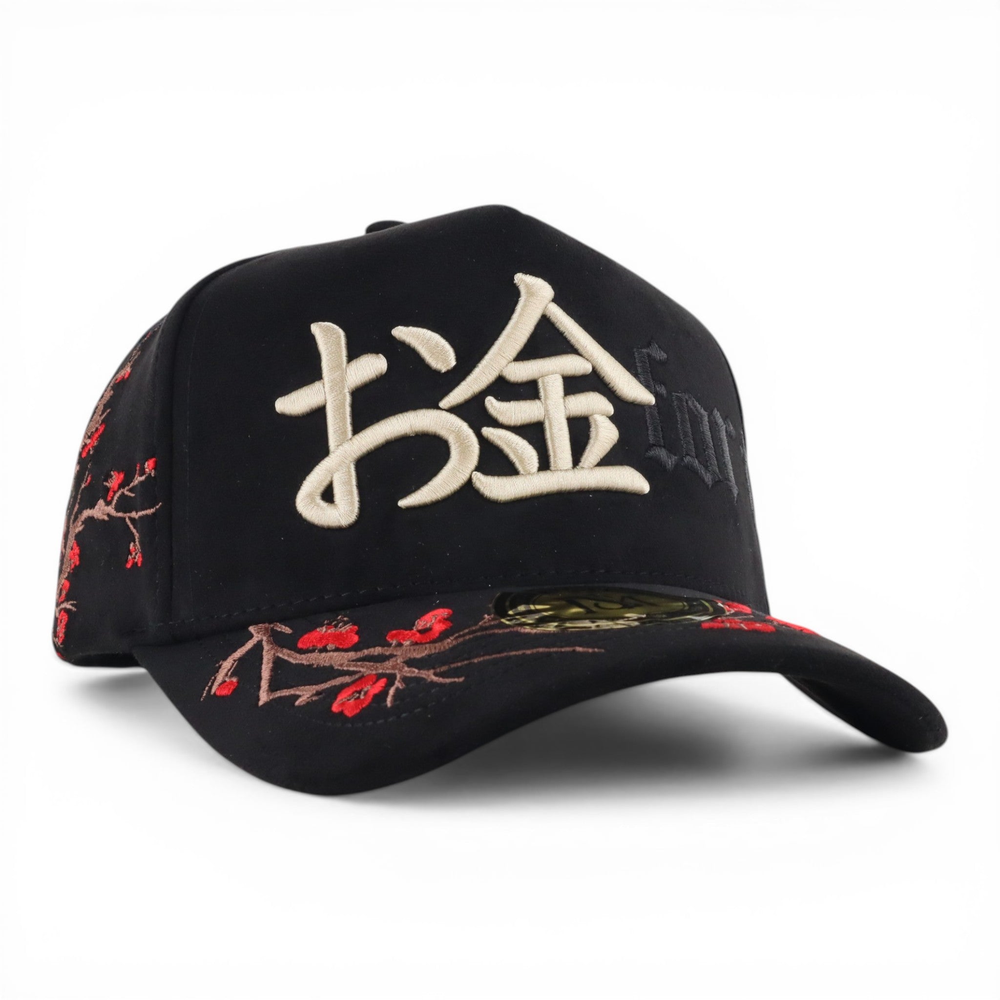 GORRA MR. KASH G MR. KASH FORTUNE BLACK SUEDE