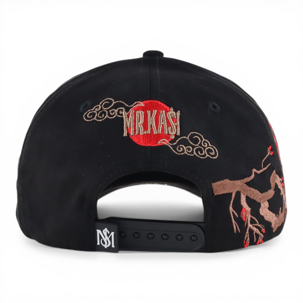 GORRA MR. KASH G MR. KASH FORTUNE BLACK SUEDE
