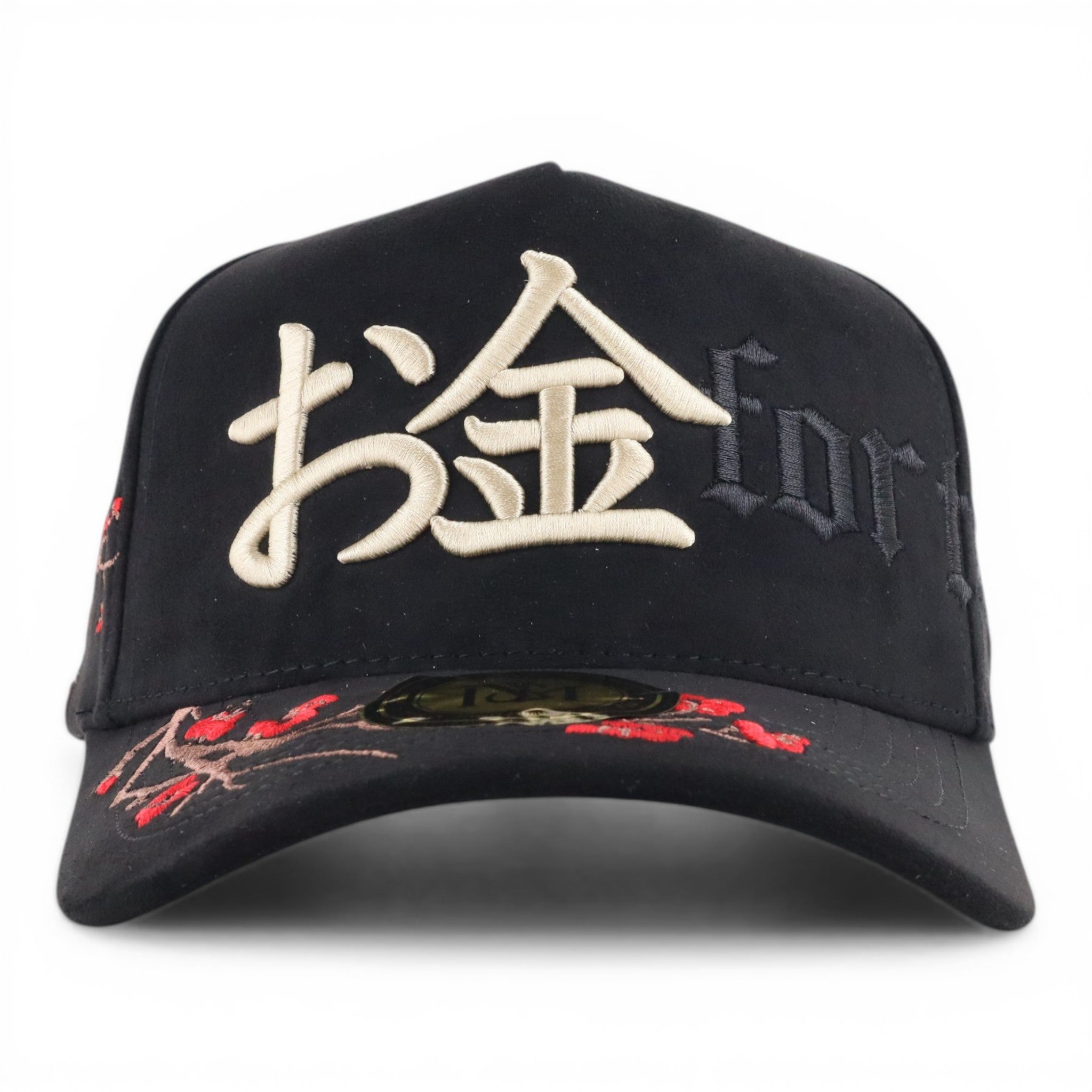 GORRA MR. KASH G MR. KASH FORTUNE BLACK SUEDE