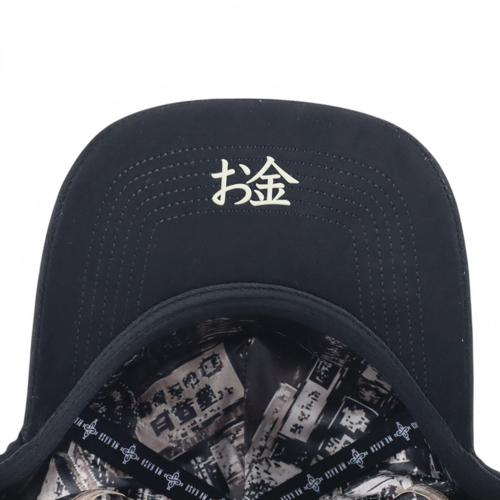 GORRA MR. KASH G MR. KASH FORTUNE BLACK SUEDE