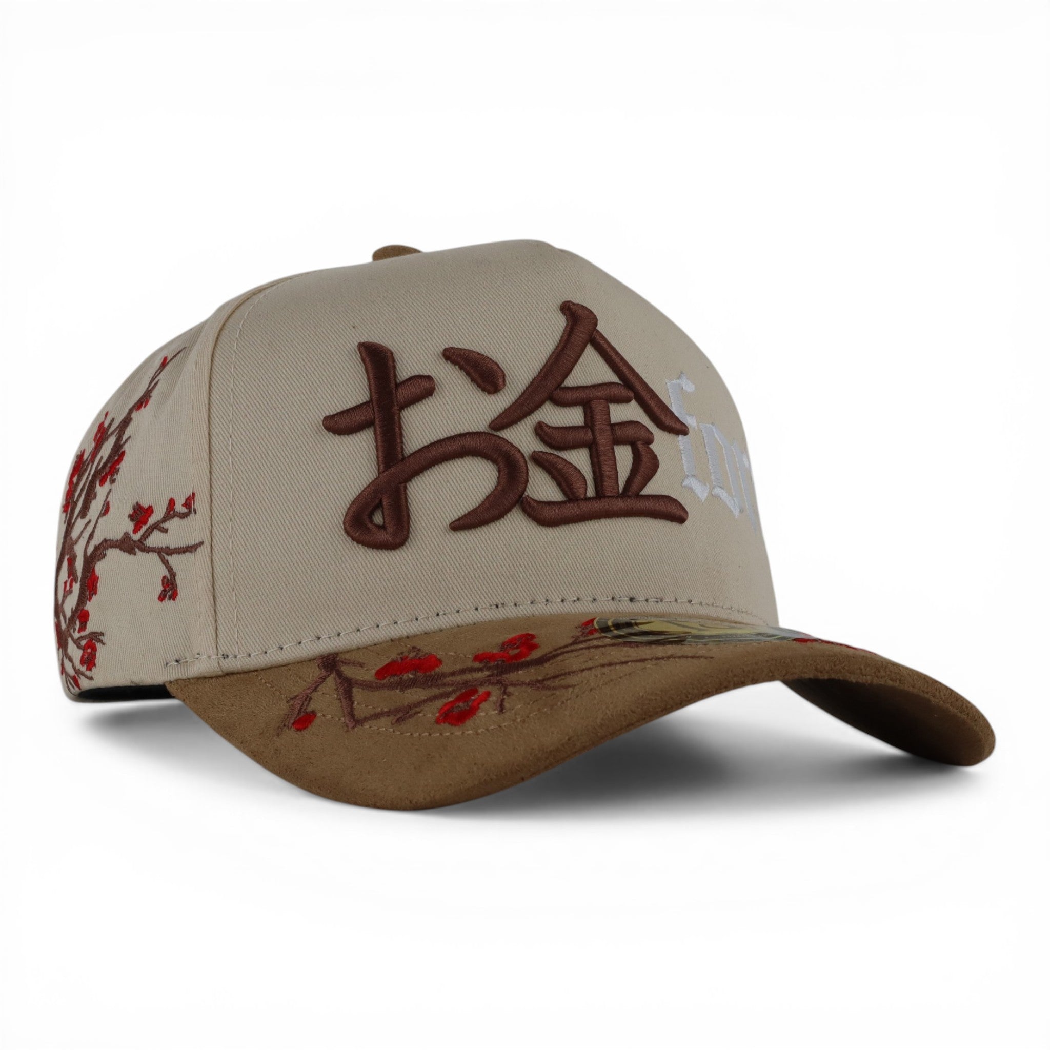 GORRA MR. KASH G MR. KASH FORTUNE BEIGE SUEDE
