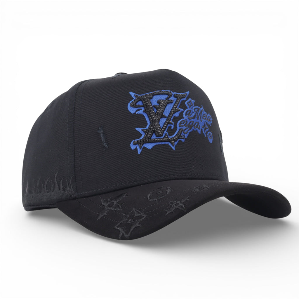 GORRA MZ HATS MURAKAMI LV BLK/BLUE