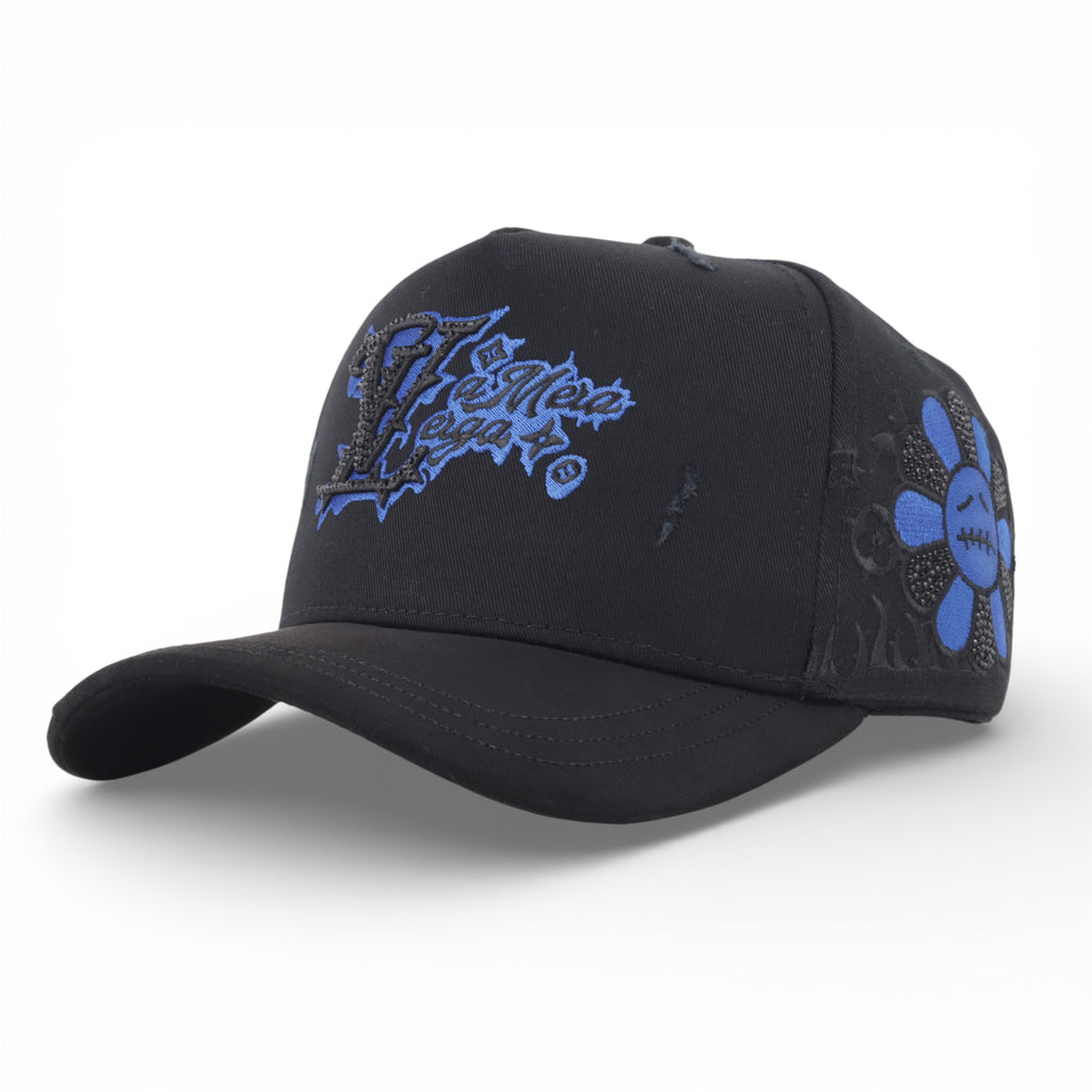 GORRA MZ HATS MURAKAMI LV BLK/BLUE