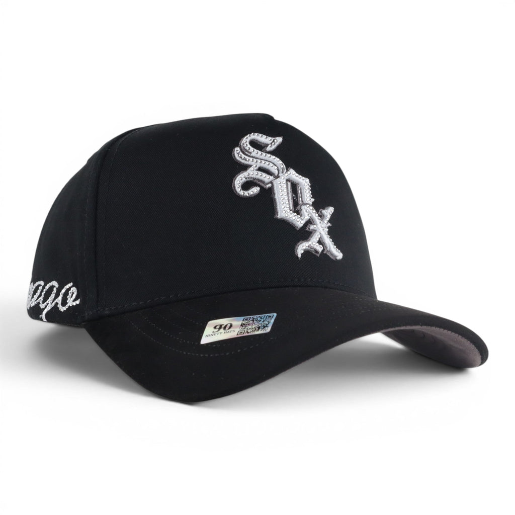 GORRA NINETY HATS SOX LIMITE BLACK/WHITE