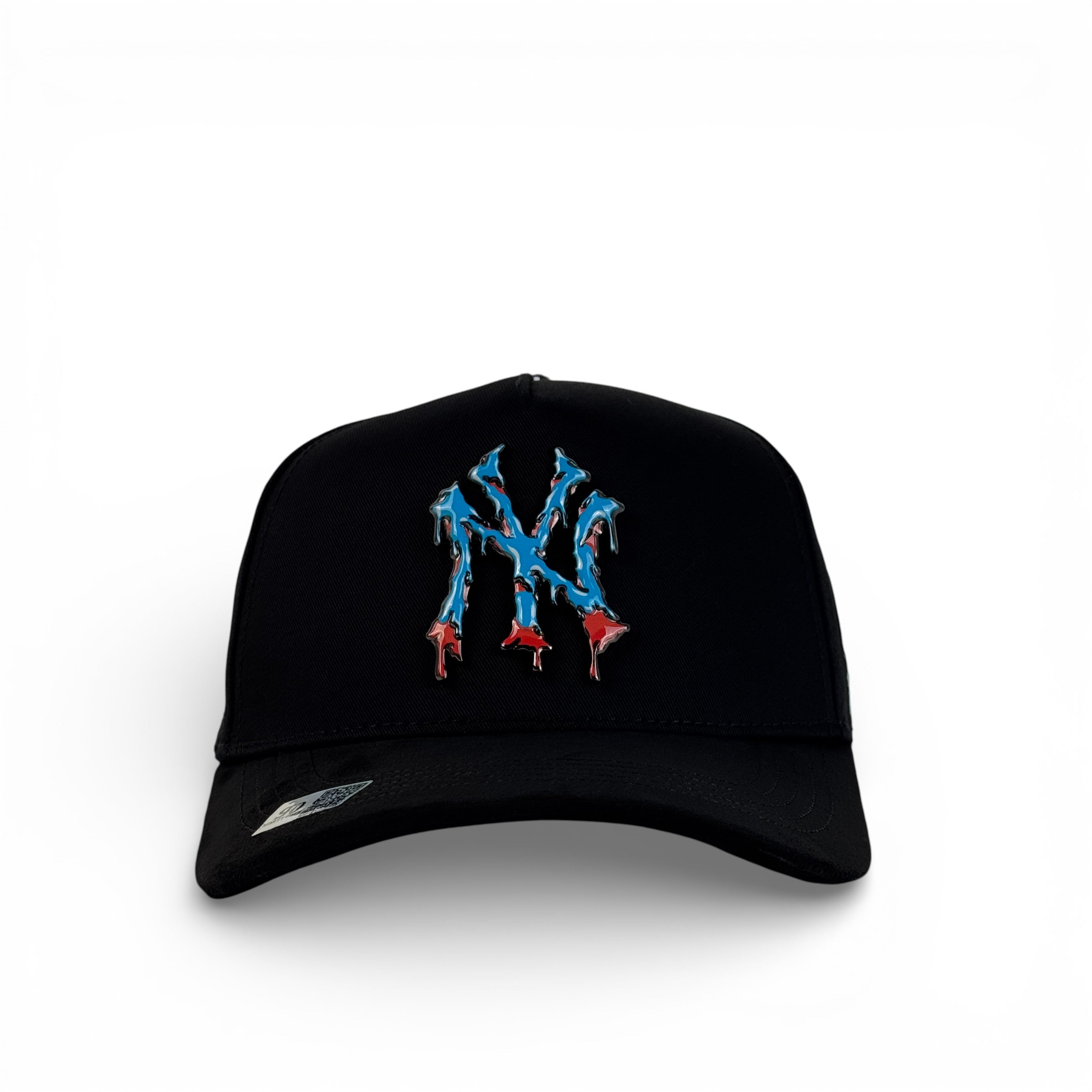 GORRA NINETY HATS NEW YORK GRAFFITI BLACK