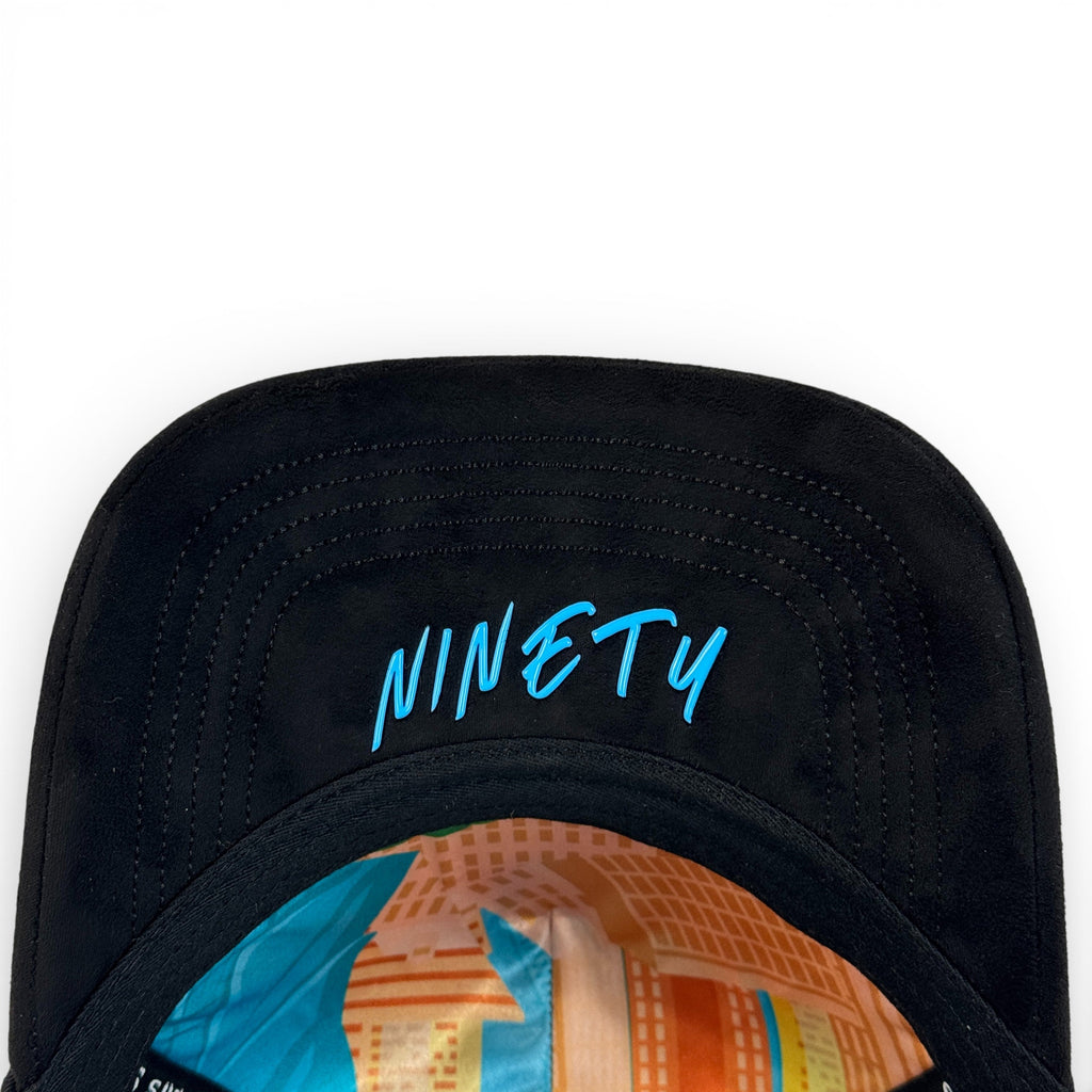 GORRA NINETY HATS NEW YORK GRAFFITI BLACK