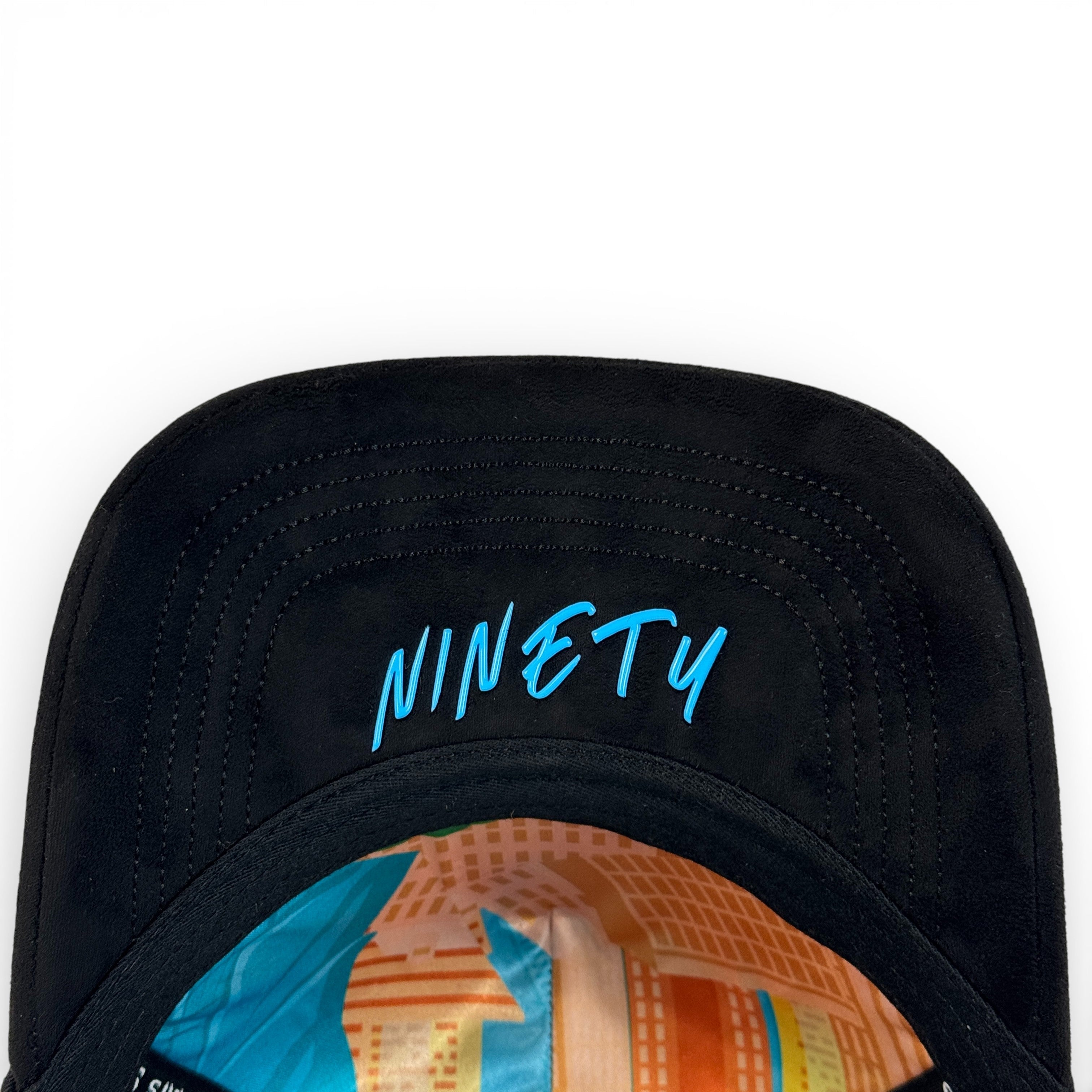 GORRA NINETY HATS NEW YORK GRAFFITI BLACK