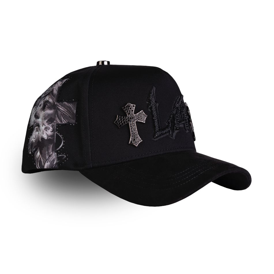 GORRA RICO HATS LA CROSES CRISTALS BLACK