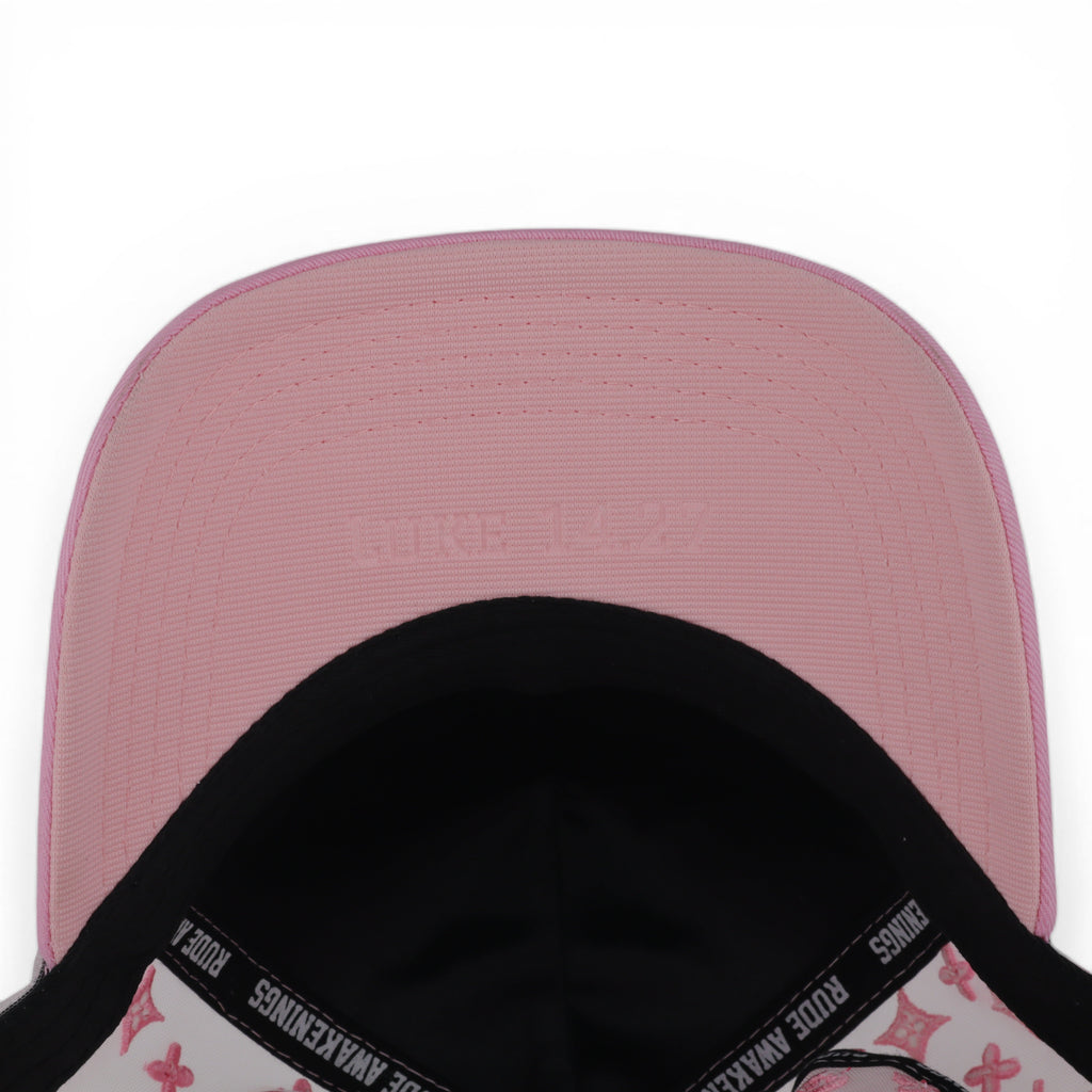 GORRA RUDE AWAKENING LA LA LA MESH WHITE/PINK