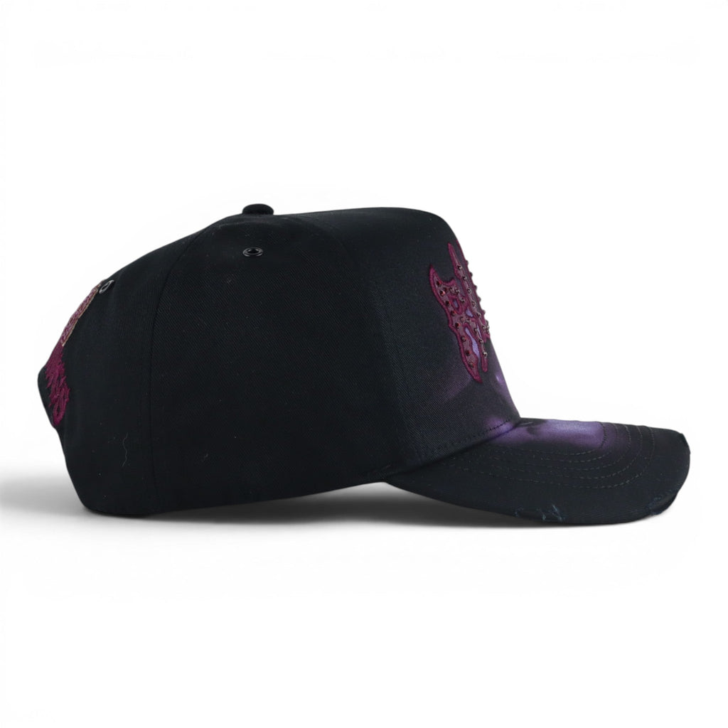 GORRA RUDE AWAKENING VICE CITY  BLACK/PURPLE