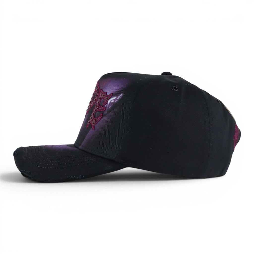 GORRA RUDE AWAKENING VICE CITY  BLACK/PURPLE