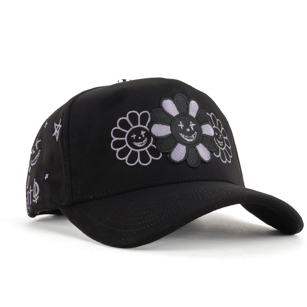 GORRA RUFIANOS MURAKAMI GLOW NEGRA/PURPLE SUEDE
