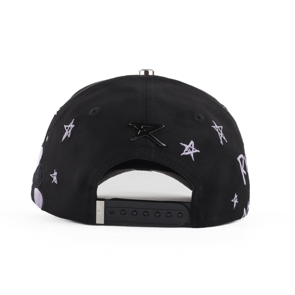 GORRA RUFIANOS MURAKAMI GLOW NEGRA/PURPLE SUEDE