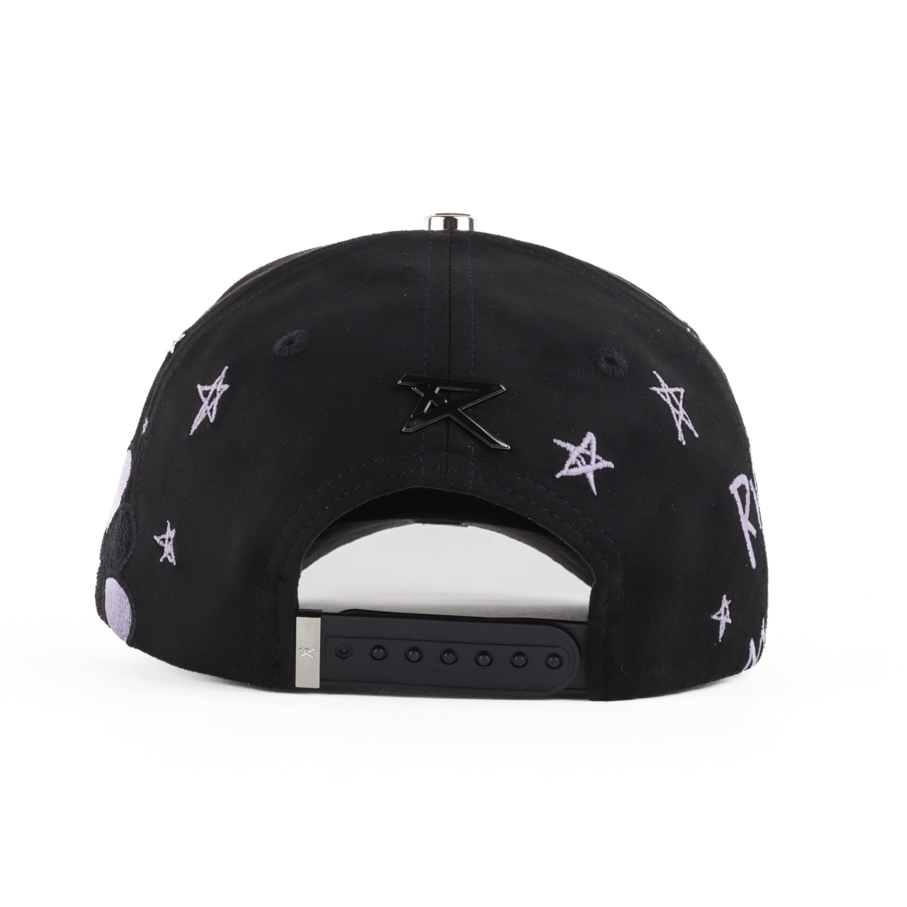 GORRA RUFIANOS MURAKAMI GLOW NEGRA/PURPLE SUEDE