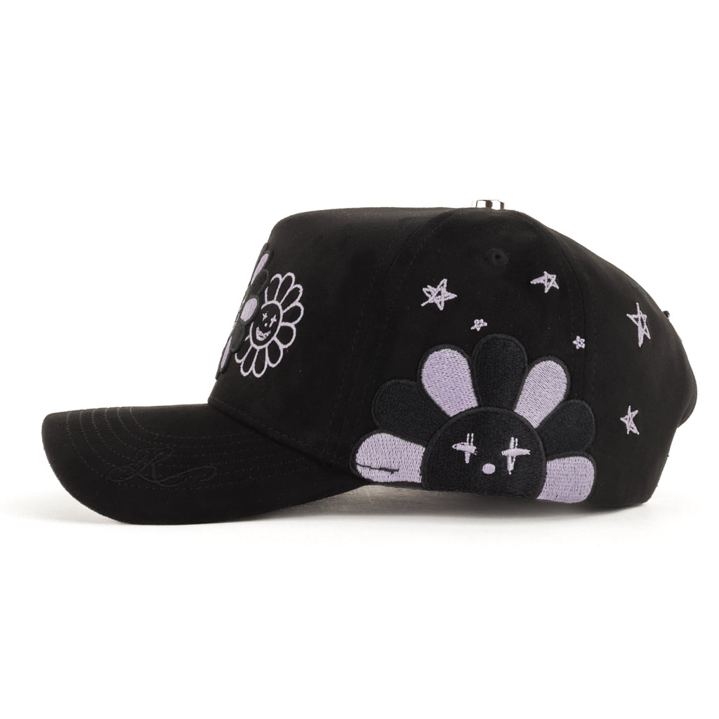 GORRA RUFIANOS MURAKAMI GLOW NEGRA/PURPLE SUEDE