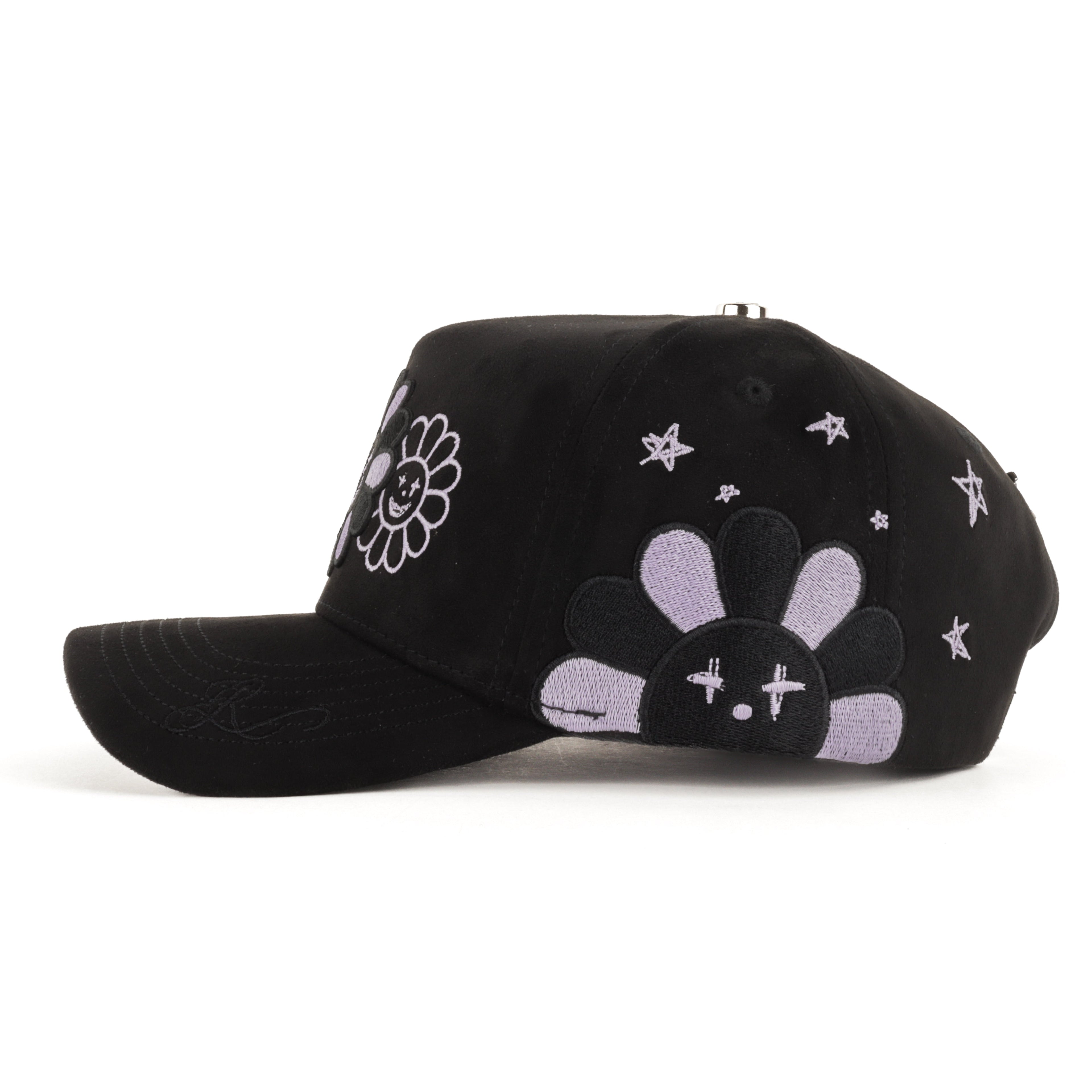 GORRA RUFIANOS MURAKAMI GLOW NEGRA/PURPLE SUEDE