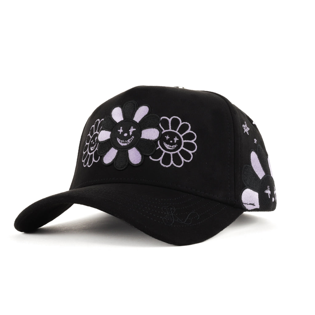 GORRA RUFIANOS MURAKAMI GLOW NEGRA/PURPLE SUEDE