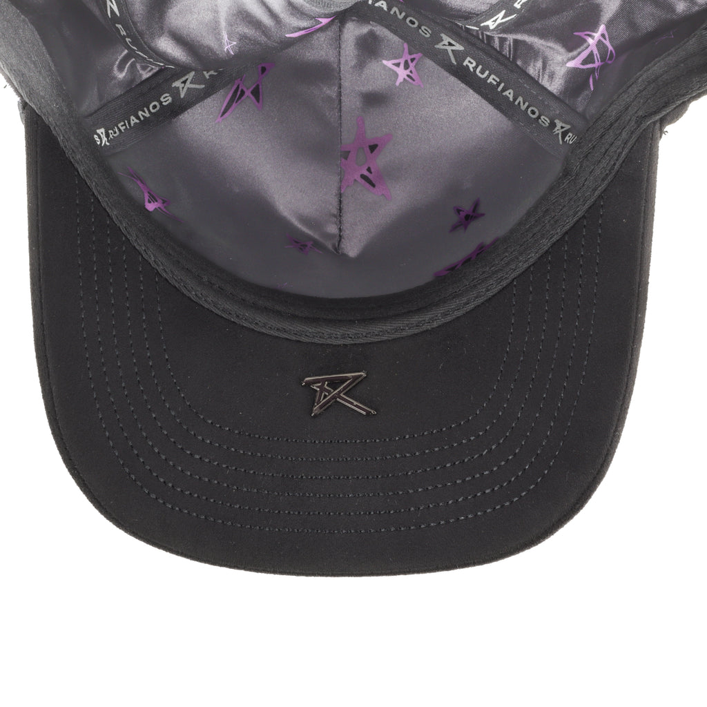 GORRA RUFIANOS MURAKAMI GLOW NEGRA/PURPLE SUEDE