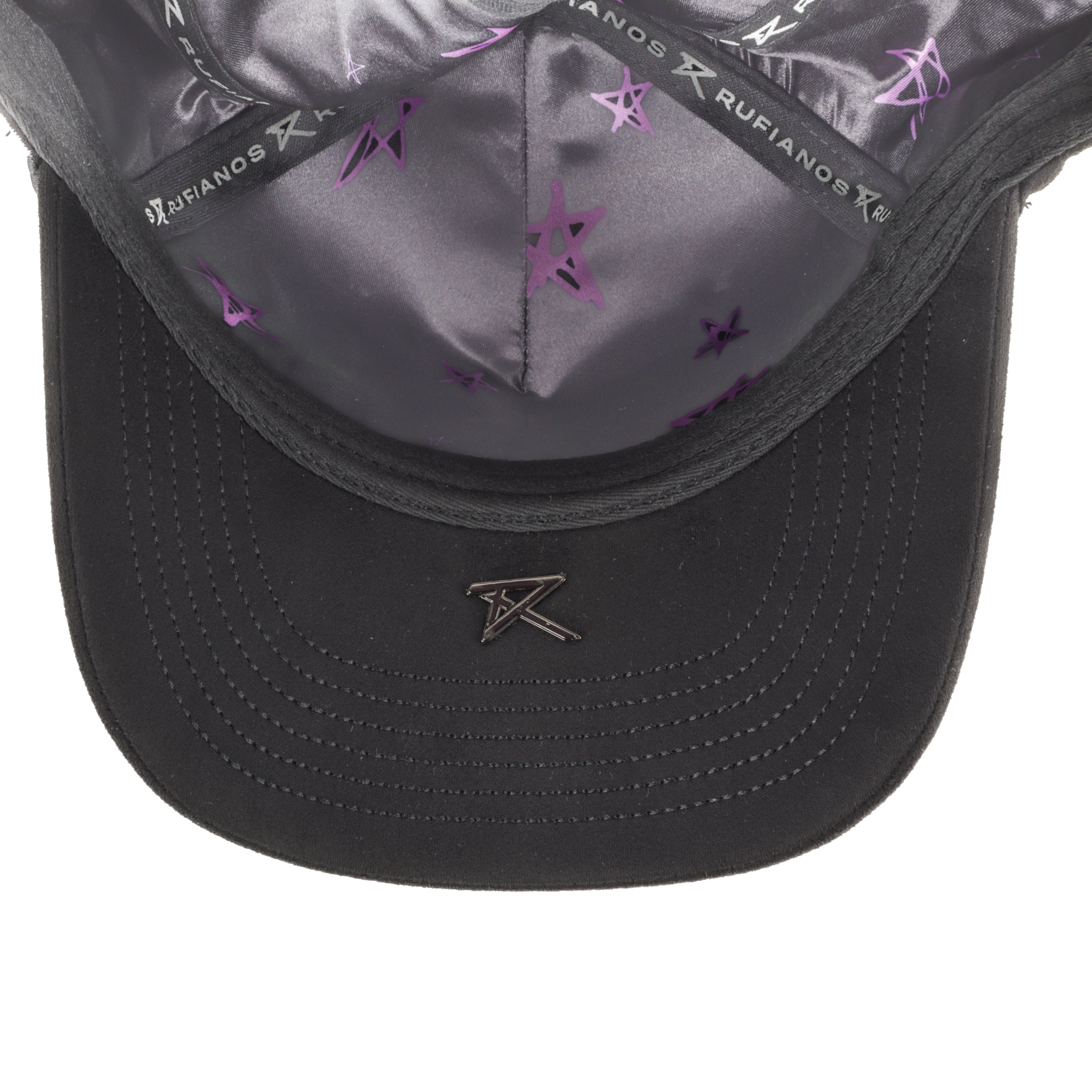 GORRA RUFIANOS MURAKAMI GLOW NEGRA/PURPLE SUEDE
