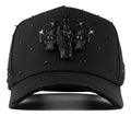 BELICA MZ HATSS SAN JUDAS BLACK ON BLACK CRUZ